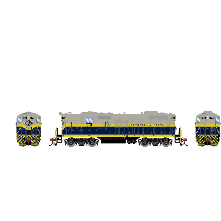 ATHG82266 - Athearn Genesis HO GP9 Locomotive, NAR #203 DC