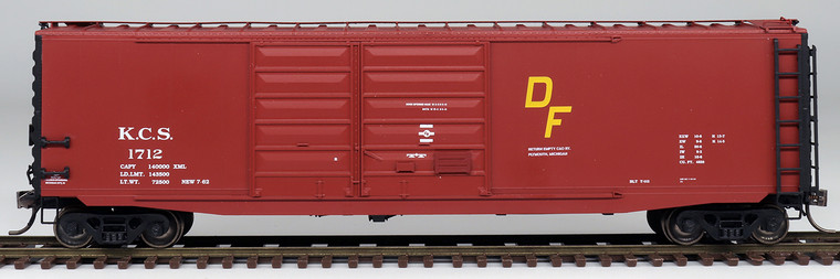 45626-01 - Intermountain Railway Co. 50' PS-1 Double Door Boxcars "Kansas City Southern" #1710