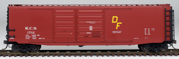 45626-05 - Intermountain Railway Co. 50' PS-1 Double Door Boxcars "Kansas City Southern" #1714