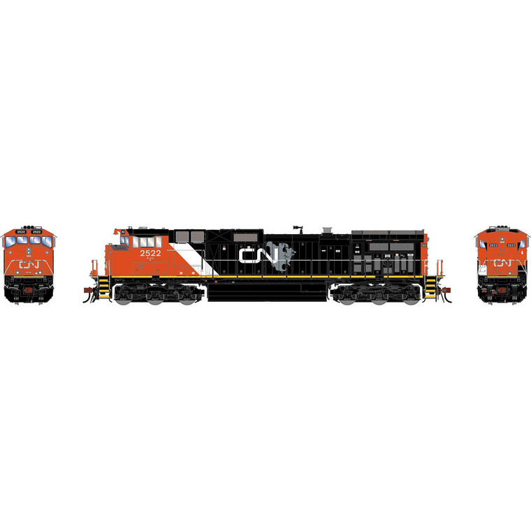 ATHG1227 - Athearn Genesis HO GE Dash 9-44CW Locomotive - CN #2522 DCC/Sound