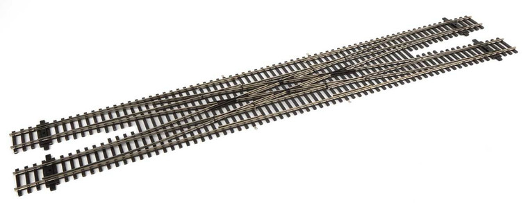 948-83051 - WalthersTrack HO Code 83 Nickel Silver DCC-Friendly #6 Double Crossover