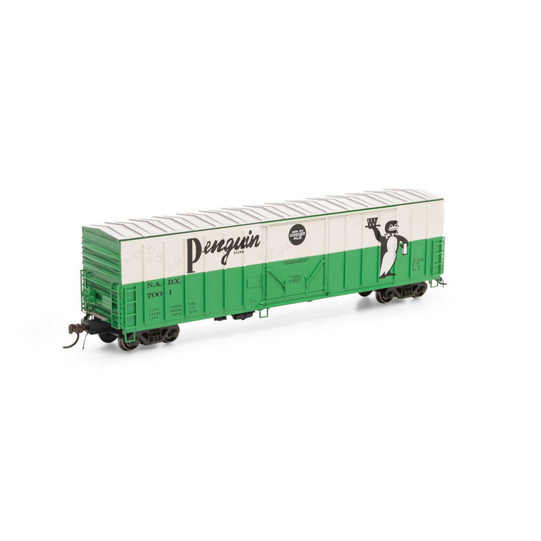 ATH18446 - Athearn HO 50' NACC Box Car, Penguin Ginger Ale #7004