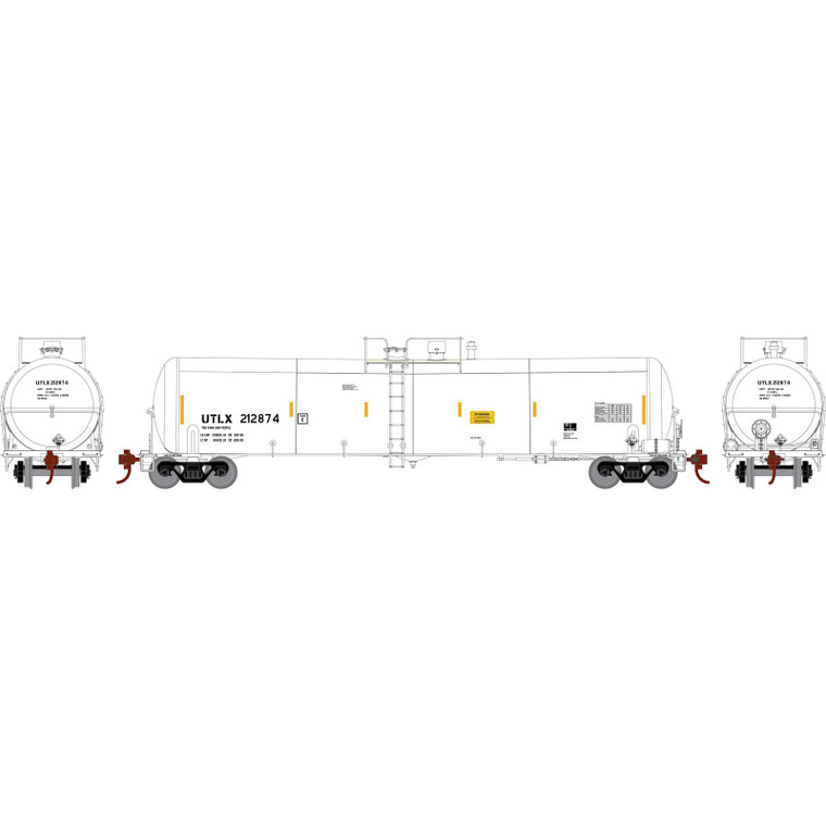 ATH29924 - Athearn HO 30,000-Gallon Ethanol Tank, UTLX #212869