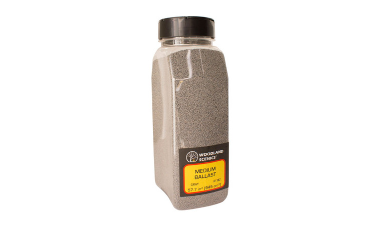 B1382 - Woodland Scenics Medium Gray Ballast Shaker