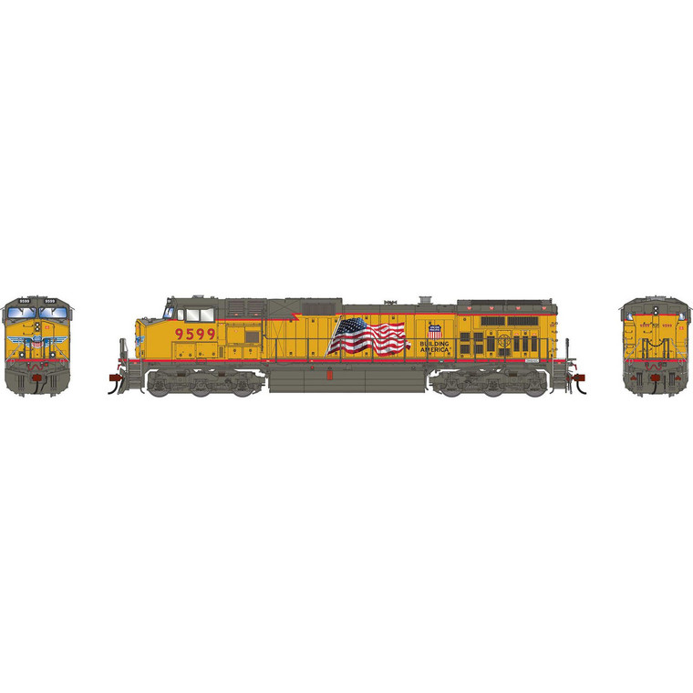 ATHG1195 - Athearn Genesis HO GE Dash 9-44CW Locomotive - UP #9647