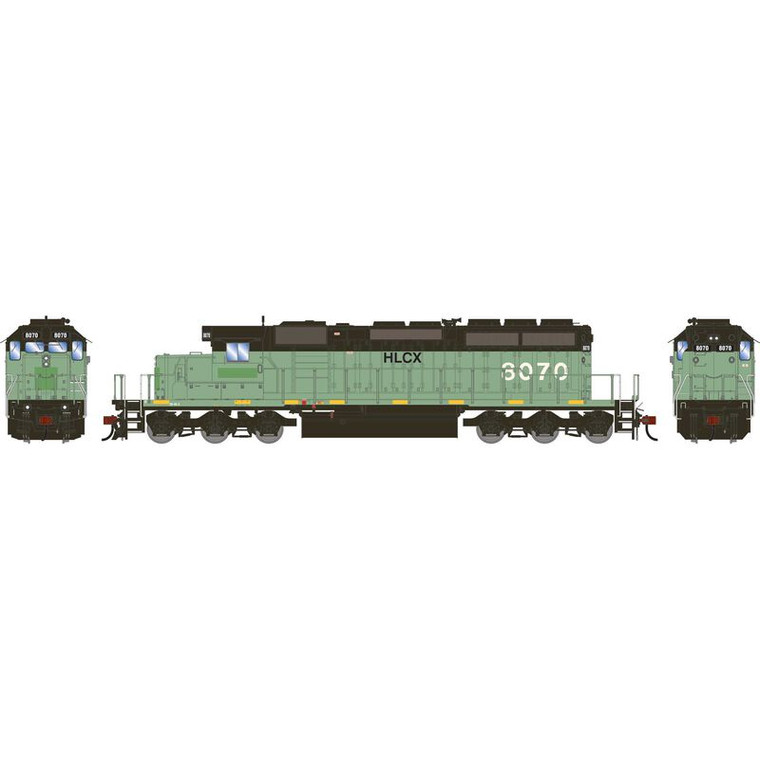 ATH1804 - Athearn RTR HO SD40-2 Locomotive Primed For Grime, HLCX #8070