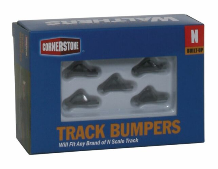 933-2605 - Walthers N Assembled Track Bumpers (Dark Gray)