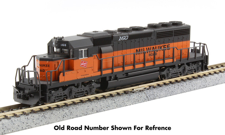 176-4825 - KATO N EMD SD40-2 (Early) Milwaukee Road #130