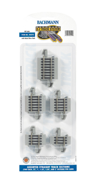 44592 - Bachmann E-Z Track -- HO CONNECTOR ASSORTMENT