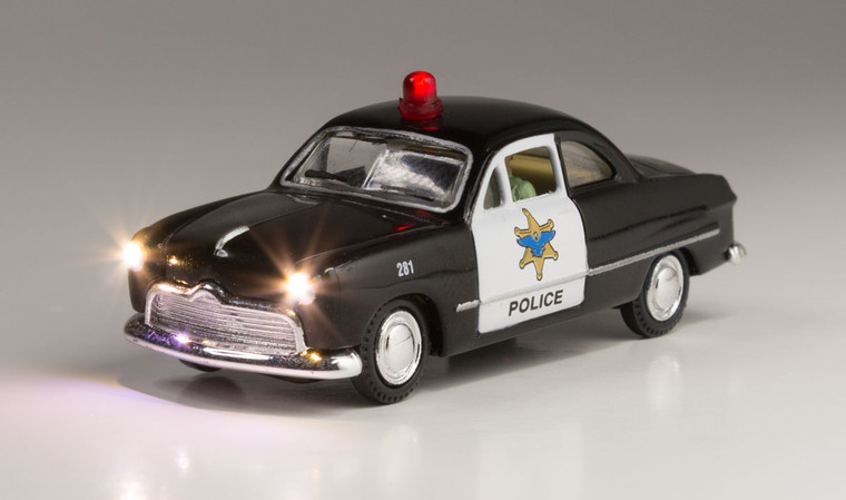 JP5593 - Woodland Scenics HO Just Plug® Vehicles Police Car