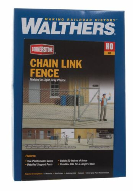 933-3125 - HO Chain Link Fence HO