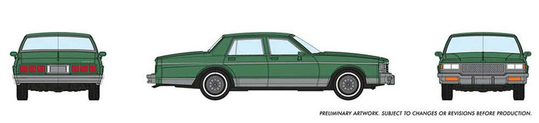 800002 - HO Chevrolet Caprice (Green