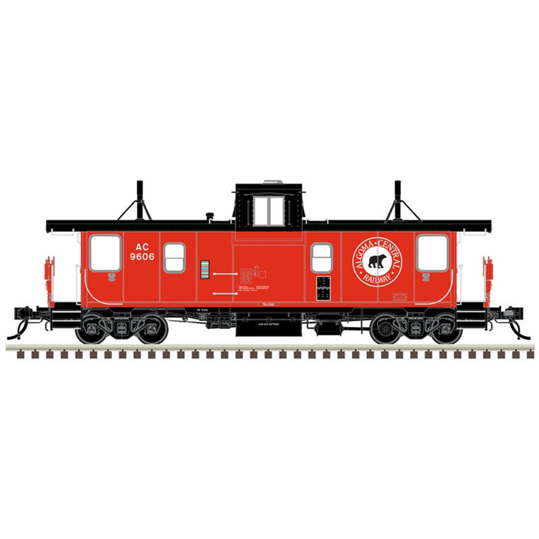 20007789 - Atlas HO MASTER PSC CABOOSE ALGOMA CENTRAL #9606