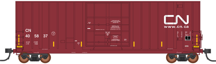 6130008-03 - InterMountain N Gunderson Boxcars Modern Ends Canadian National  #405837