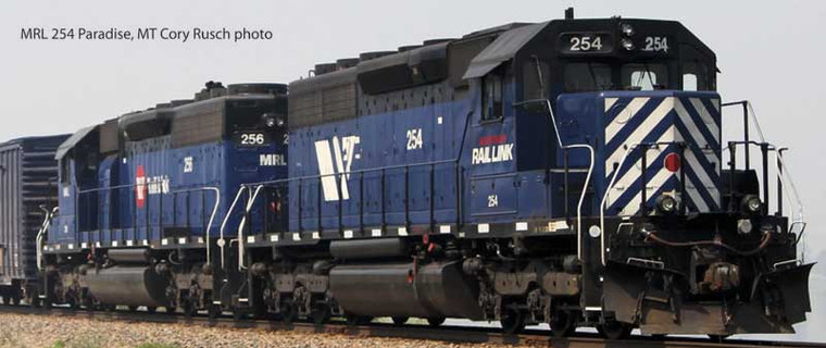 25669 - Bowser HO EMD SD40-XR Montana Rail Link Lion Head MRL #253 DC
