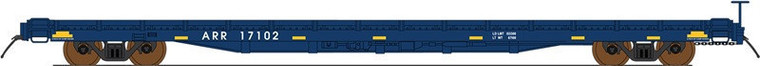 46429-05 - Intermountain HO PS 60' Flat Car - Alaska (Late) #17105