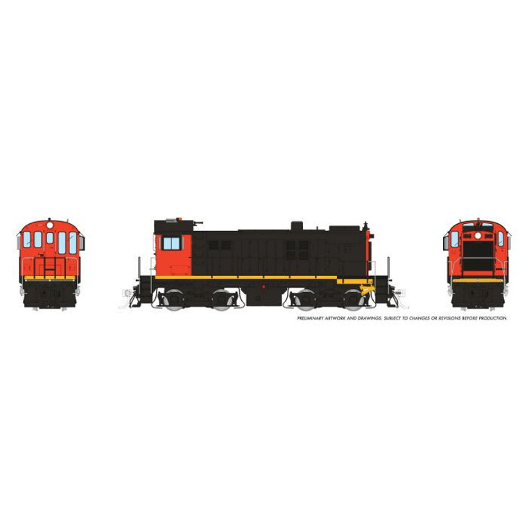 36017 - Rapido Trains HO MLW S-13 Ex-CN For Your Railroad: Unnumbered (DC/Silent)