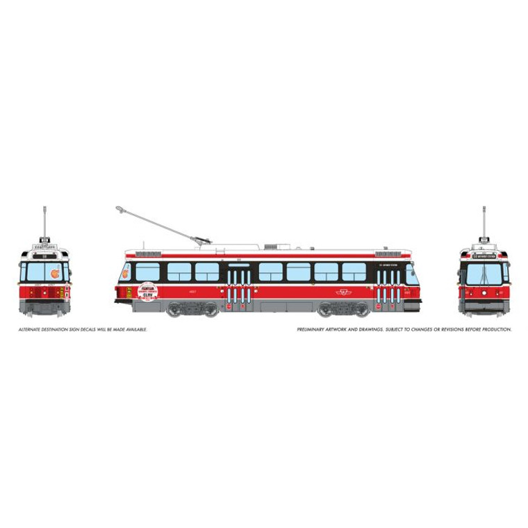 702509 - Rapido Trains HO CLRV TTC - Late Version: #4057 "Goodbye Toronto" (DC/DCC/Sound)