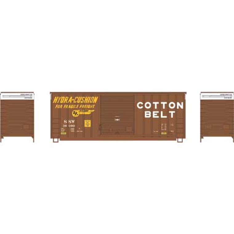 RND1078 - HO 40’ Outside Braced Hi-Cube Cotton Belt #36090