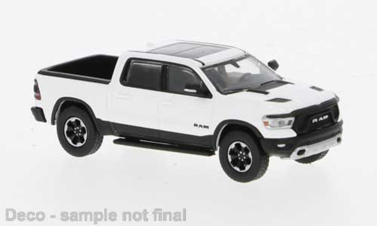 PCX870530 - PCX87 HO 2018 Dodge Ram 1500 Pickup 'White/Black' - Assembled