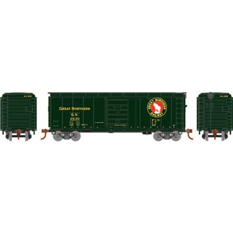 ATH7609 - HO 40’ Box Great Northern #2530