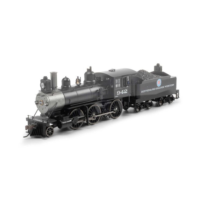 ATH87312 - Athearn HO - RTR Old Time 2-6-0 Mogul, D&RGW #940 DCC/Sound ATH87312 - Athearn HO - RTR Old Time 2-6-0 Mogul, D&RGW #940 DCC/Sound