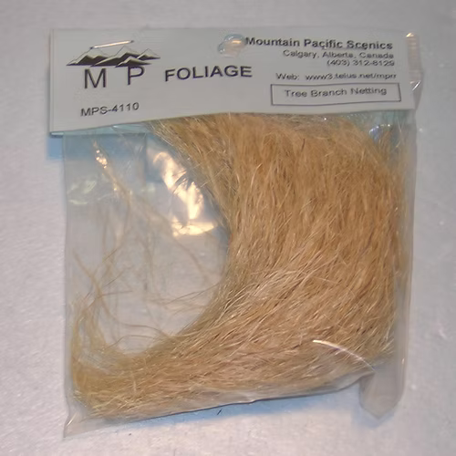 MPS-14110 - Mountain Pacific Scenics N, HO, S, O, Model Tree Branch Netting