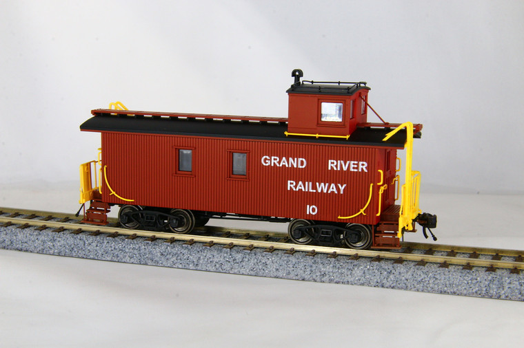301126  - True Line Trains - HO Caboose Grand River Railway #10