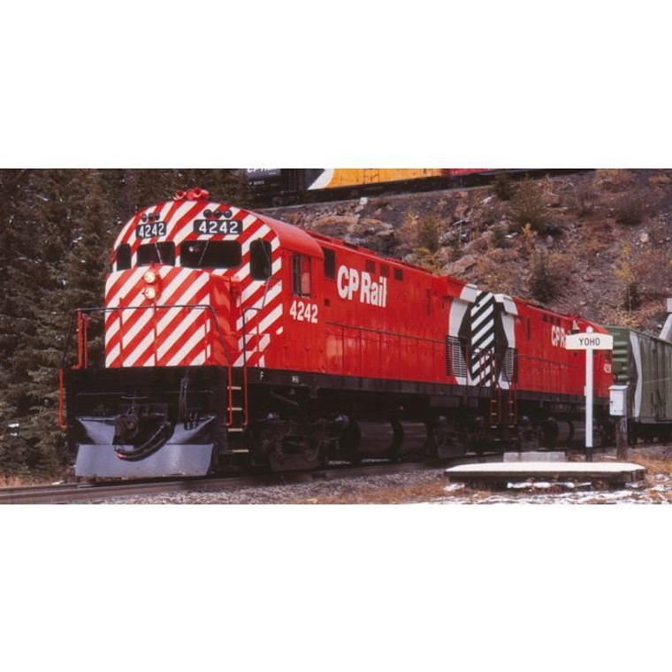 45516 - Rapido HO MLW C-424 Canadian Pacific - Action Red (5" Stripes) (DRS-24c): #4242 DC/DCC/Sound