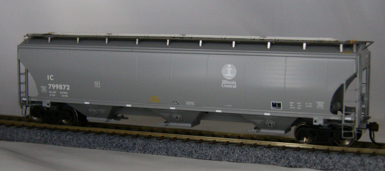 G4262 - Athearn Genesis - HO Trinity 5161 cu. ft Covered Hopper 10 Course Illinois Central #799872