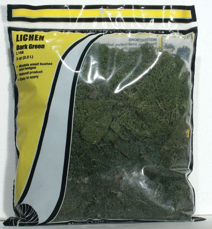 L168 - Dark Green Mix Lichen