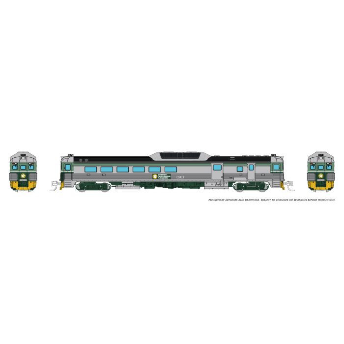 516551 - Rapido Trains - N Budd RDC-3 (Ph 2):BC Rail - Two-tone Green: BC-31 DCC/Sound