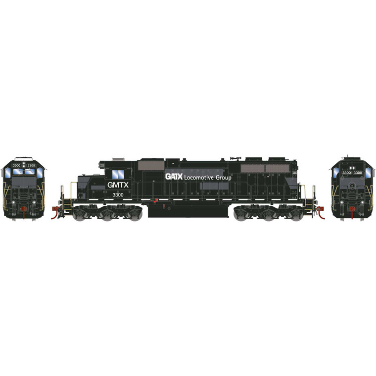 ATH-1443 - Athearn - HO EMD SD38 Locomotive, GMTX Primed For Grime #3300 DCC/Sound