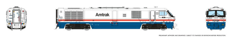 1113504 - Rapido Trains - HO LRC Locomotive (DC/DCC/Sound): Amtrak: #39
