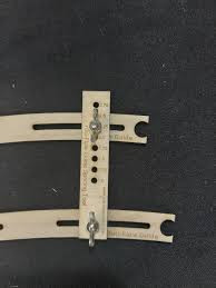 Oak Hill Model Railroad Track Supply - Rail-Flow Spacing Tool 1-2.75"