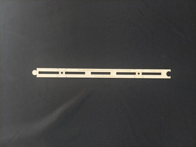 Oak Hill Model Railroad Track Supply - HO Rail-Flow Guide 9.5"