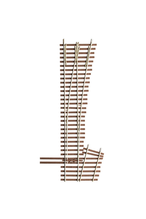 14-717 - Micro Engineering Company - HO Ladder Track System - Right Hand Turnout - #5d Intermediate Ladder