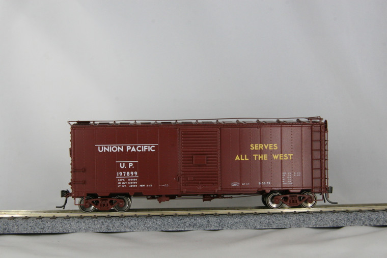 154001A - Rapido - HO Scale UP B-50-39 A.C.R. Boxcar Delivery Scheme #197899