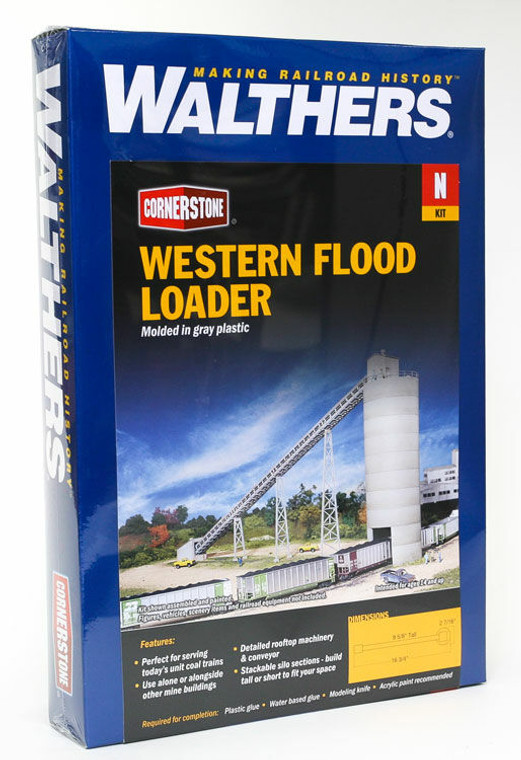 933-3247 - Walthers Cornerstone N Scale Western Coal Flood Loader