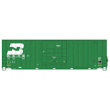4130001-06 - Intermountain Railway Company - HO  Gunderson 50' High Cube Single Door Boxcar Burlington Northern - Car no. 287293
