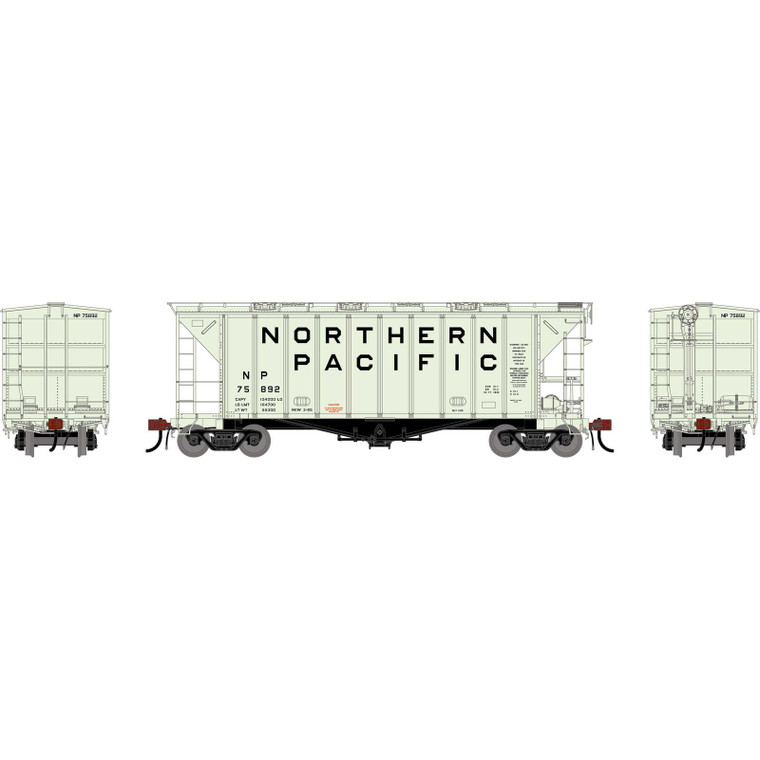 ATHG-3184 - Athearn Genesis - HO GEN GATC 2600 Airslide Covered Hopper, Intermediate NP #75892