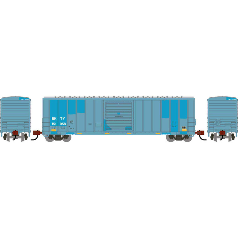 ATHG-3676 - Athearn - N ATH 50' FMC 5347 Single Door Box Car, Primed For Grime BKTY #151058