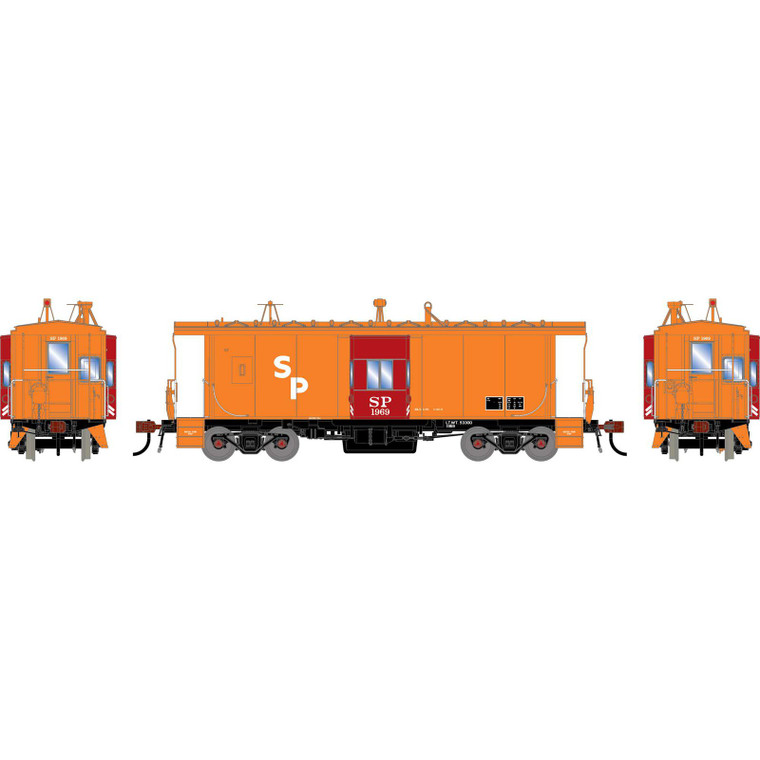 ATHG-3201 - Athearn Genesis - HO GEN ICC Bay Window Caboose w/Lights, Legendary Liveries Late Daylight SP #1969