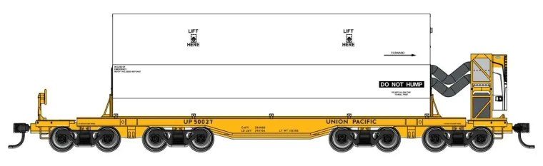 910-51001 - Walthers Mainline - Rocket Train Booster Car with Refrigeration Unit - Ready to Run -- Union Pacific(R) #50027