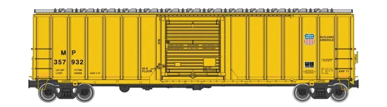 910-3801 - Walthers Mainline - 50 Rocket Train Buffer Car Ready to run -- Missouri Pacific(TM) #357932