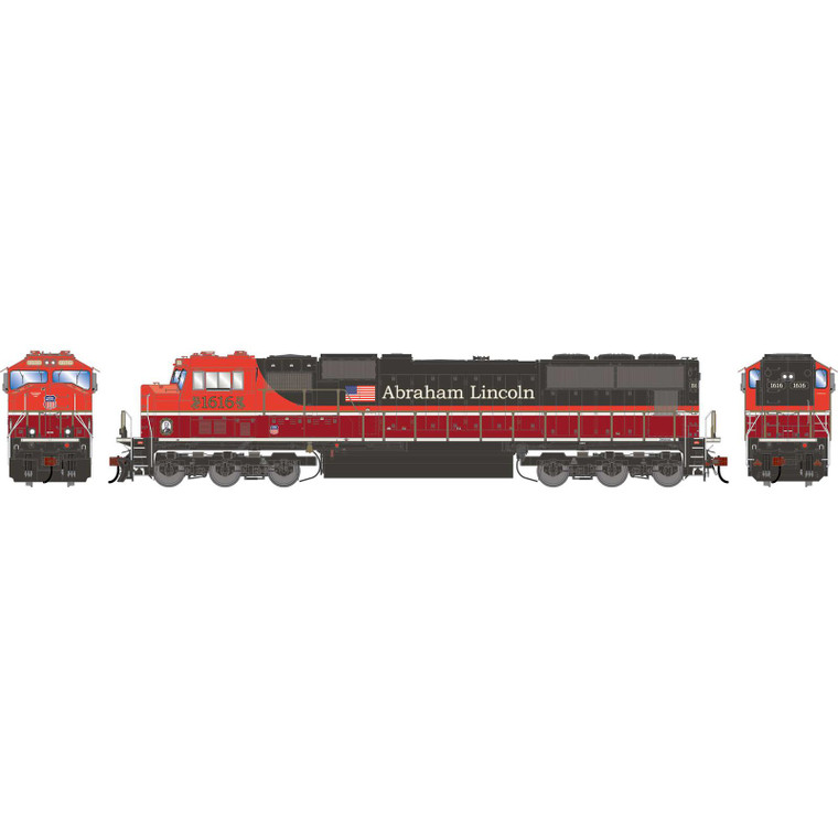 ATHG-3262 - Athearn Genesis - HO GEN SD70M Locomotive, UP 'Abraham Lincoln' #1616