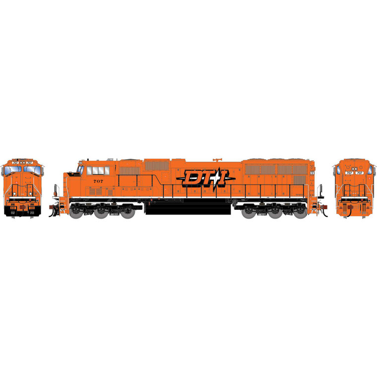 ATHG-3280 - Athearn Genesis - HO GEN SD70M Locomotive, Legendary Liveries DTI #707