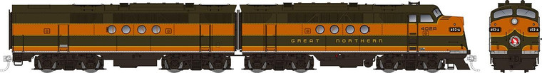 53521 - Rapido Trains - HO EMD FT A+B (DC/DCC/Sound): GN - As Delivered Scheme: #402-A + 402-B