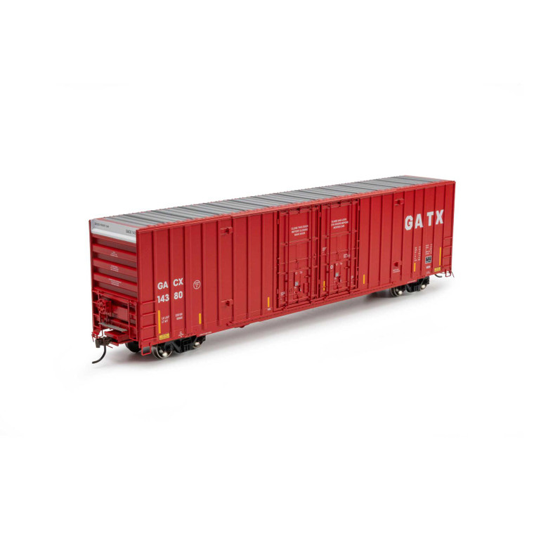 ATH-2287 - Athearn - HO ATH 60' Gunderson High Cube Double Door Box Car, GACX #14380