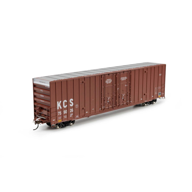 ATH-2278 - Athearn - HO ATH 60' Gunderson High Cube Double Door Box Car, KCS #759026